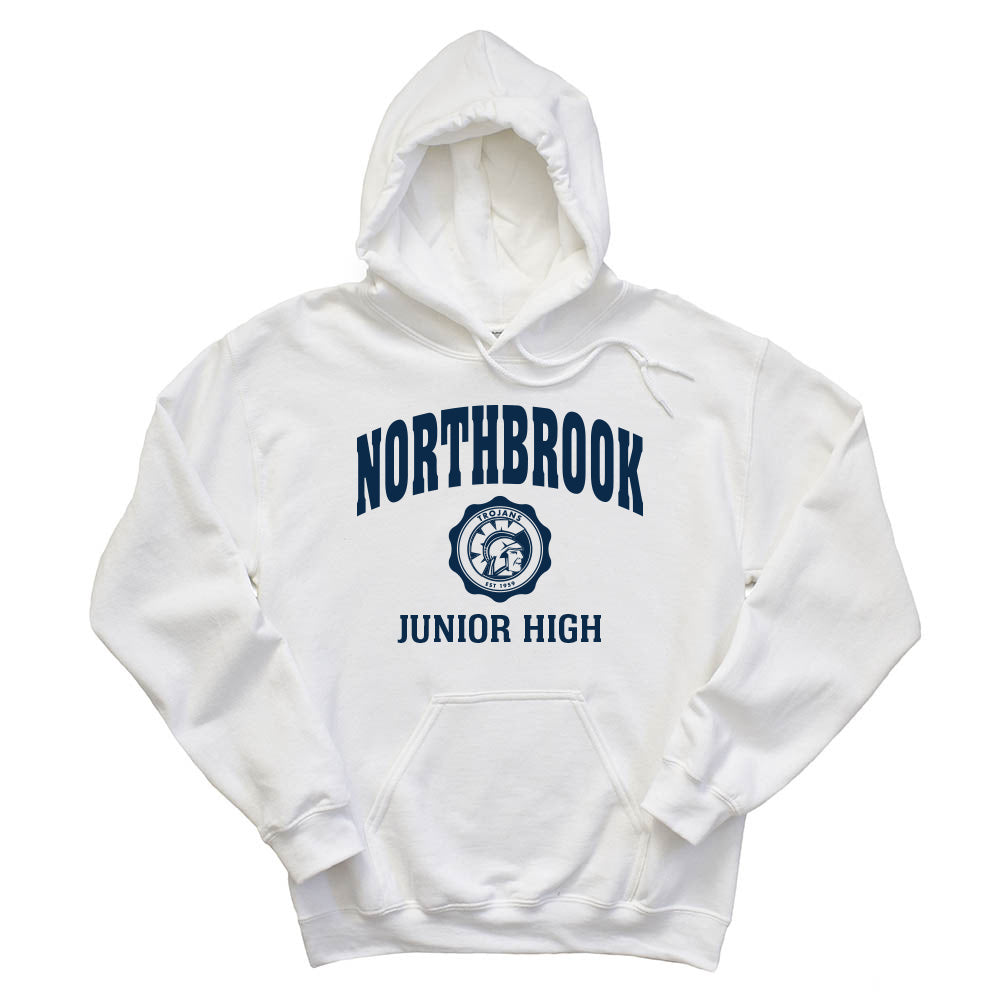 Collegiate Seal ~ Softstyle Hoodie ~ Northbrook Junior High
