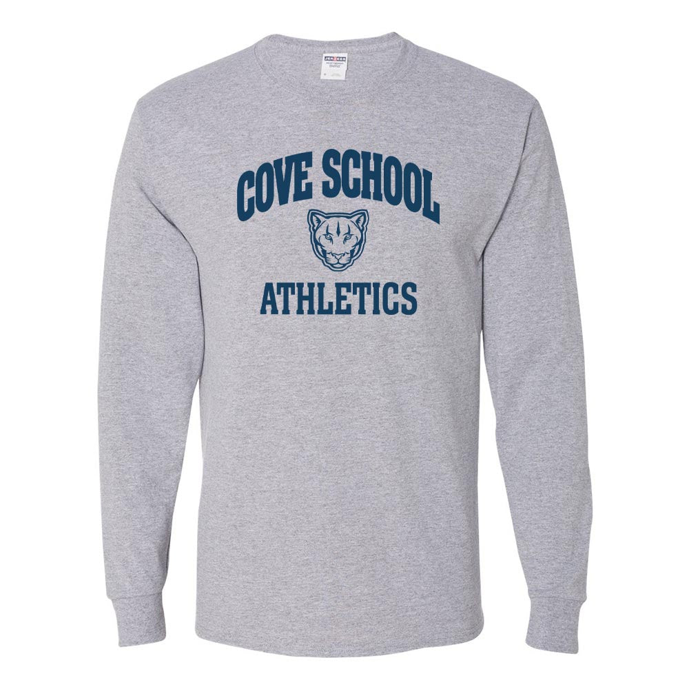 Cove School Athletics ~ 50/50 Long Sleeve T-Shirt ~ The Cove School