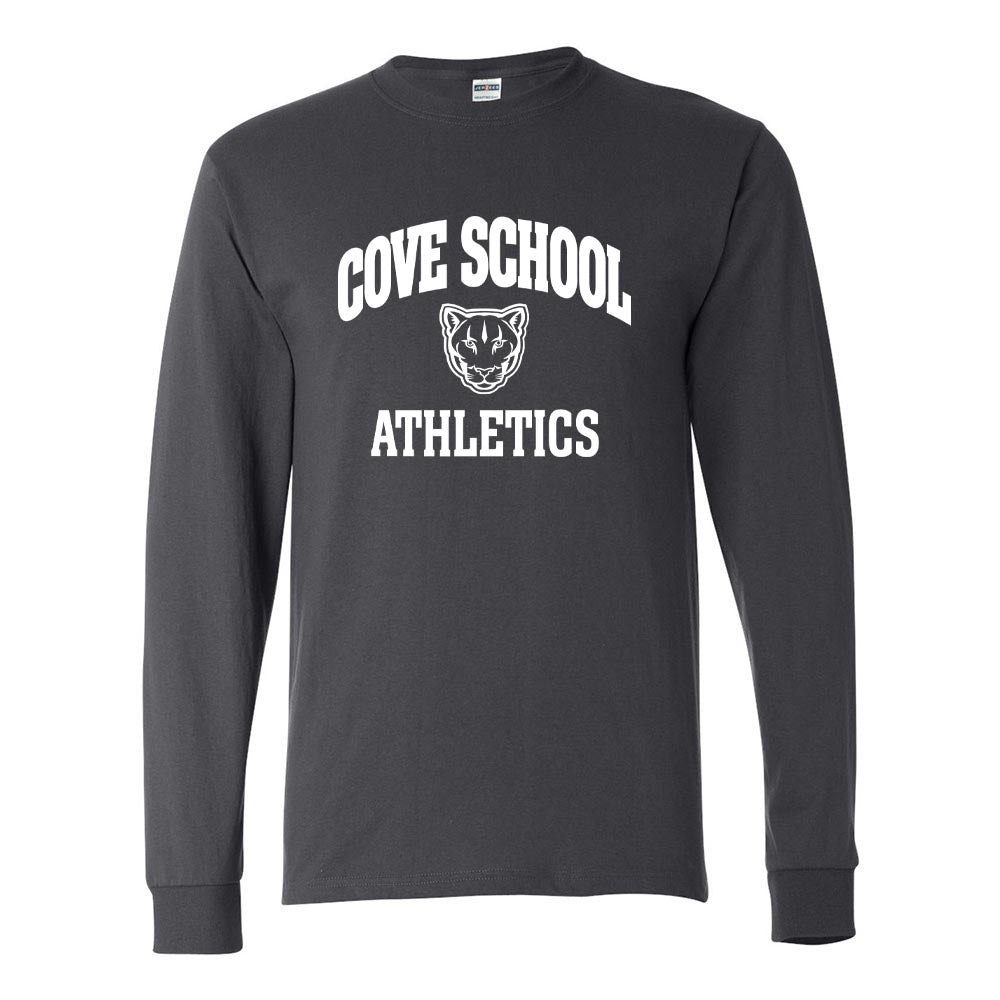 Cove School Athletics ~ 50/50 Long Sleeve T-Shirt ~ The Cove School