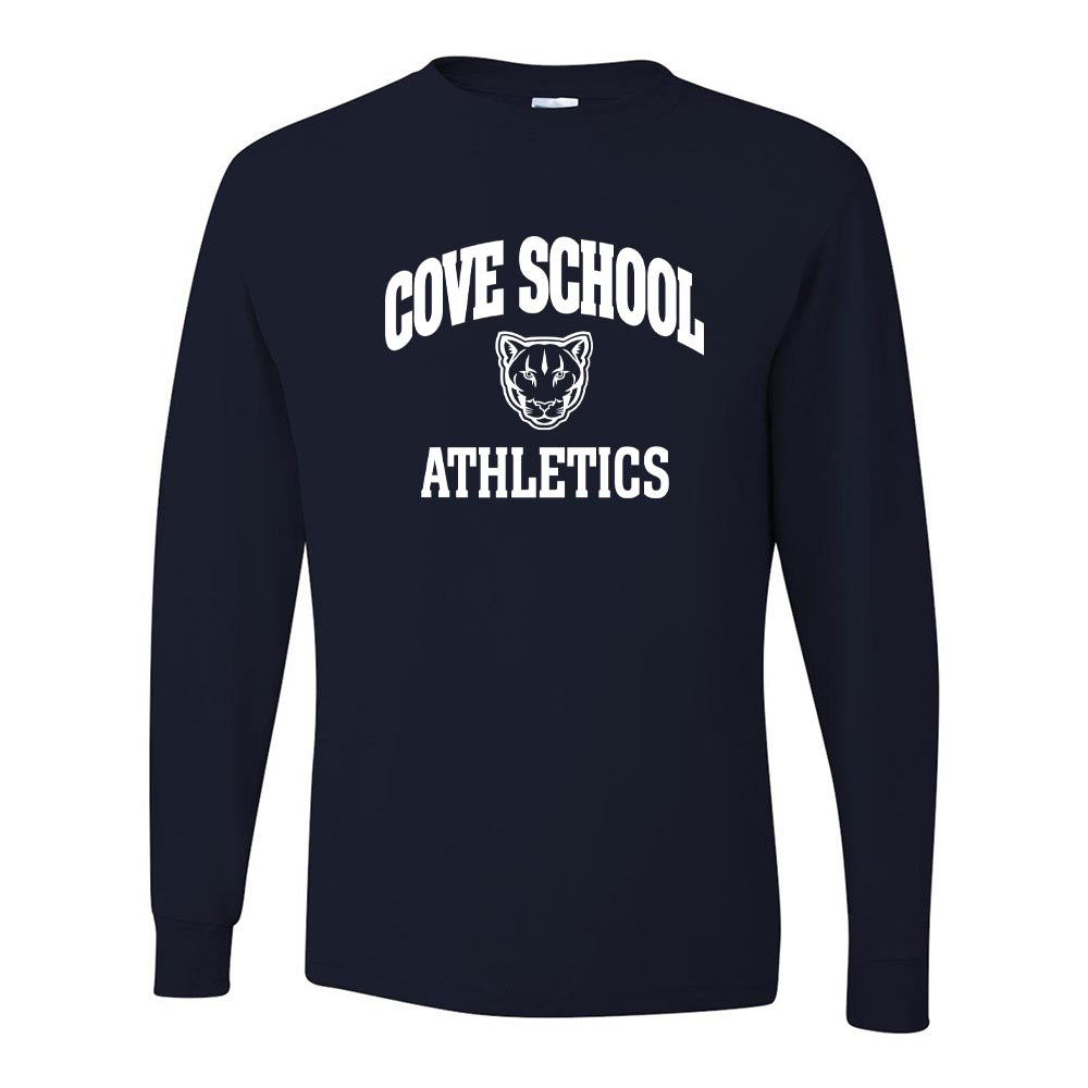 Cove School Athletics ~ 50/50 Long Sleeve T-Shirt ~ The Cove School