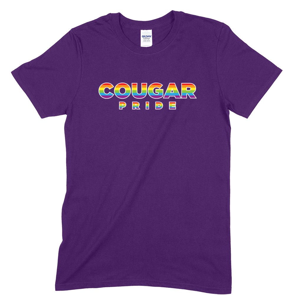 COUGAR PRIDE TEE ~ COVE SCHOOL  ~ youth & adult ~ classic unisex fit