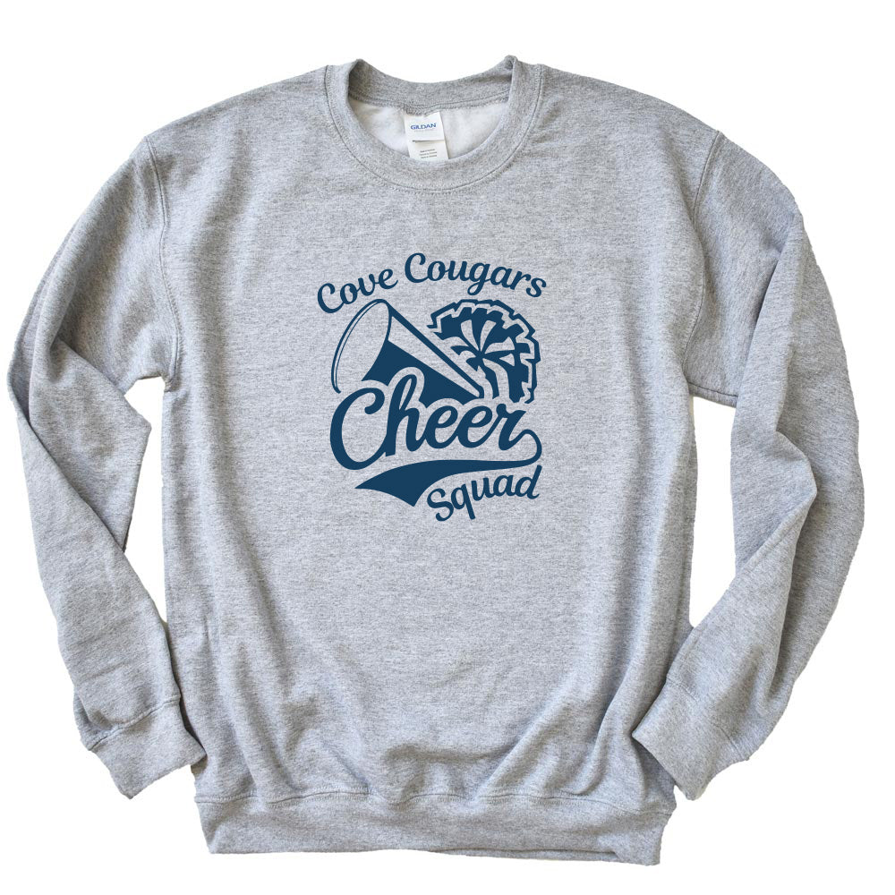 Cheer Squad ~ Crewneck Sweatshirt ~ Cove Sports & Clubs