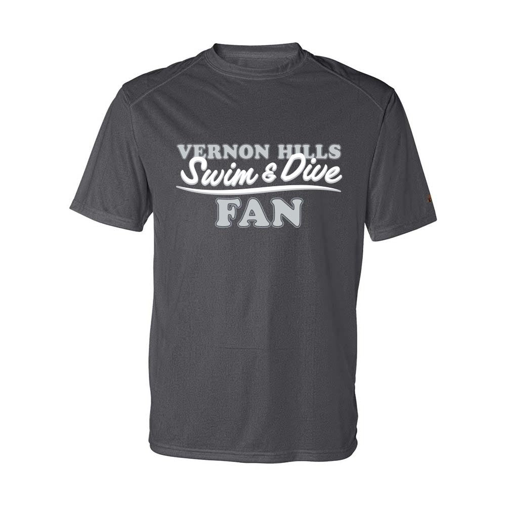 Create Your Own Fan ~ Performance T-Shirt ~ Vernon Hills High School Swim & Dive