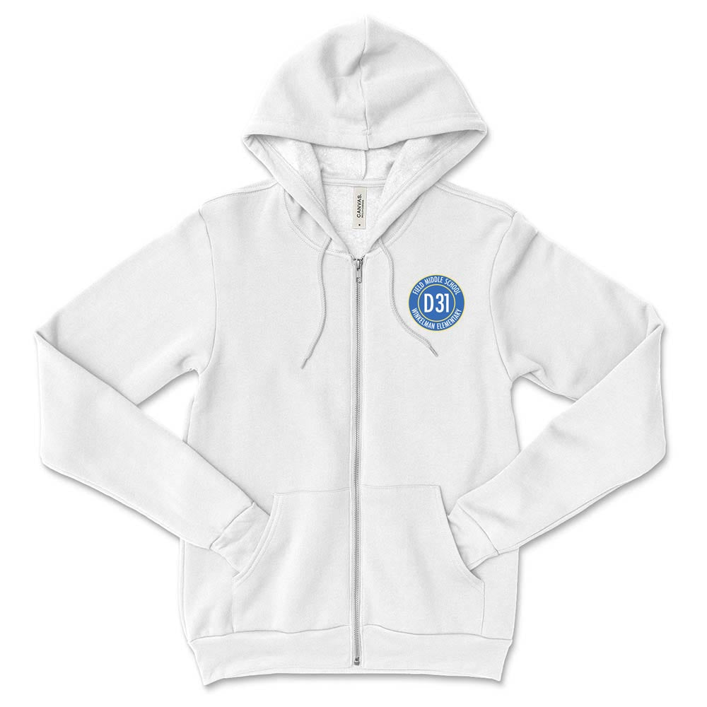 District Logo ~ Zip Hoodie ~ District 31
