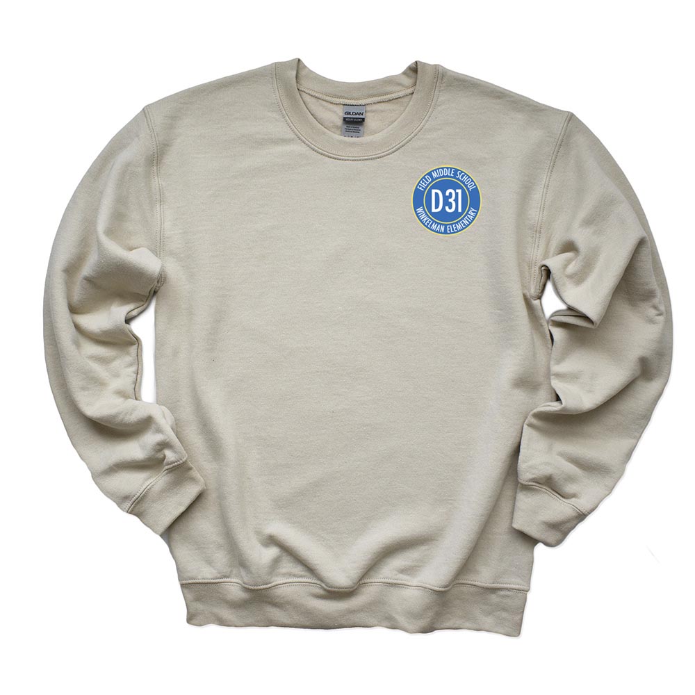 LOGO SWEATSHIRT ~ DISTRICT 31 ~ adult ~ classic fit