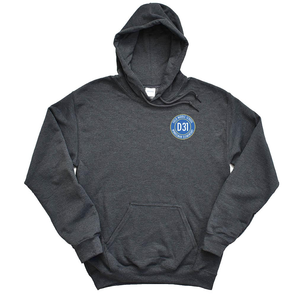 LOGO HOODIE ~ DISTRICT 31 ~ adult ~ classic fit