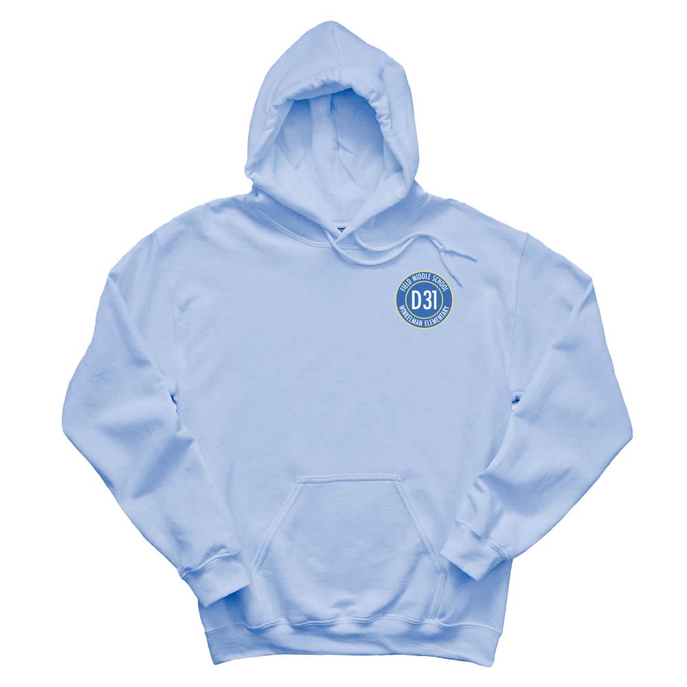 LOGO HOODIE ~ DISTRICT 31 ~ adult ~ classic fit