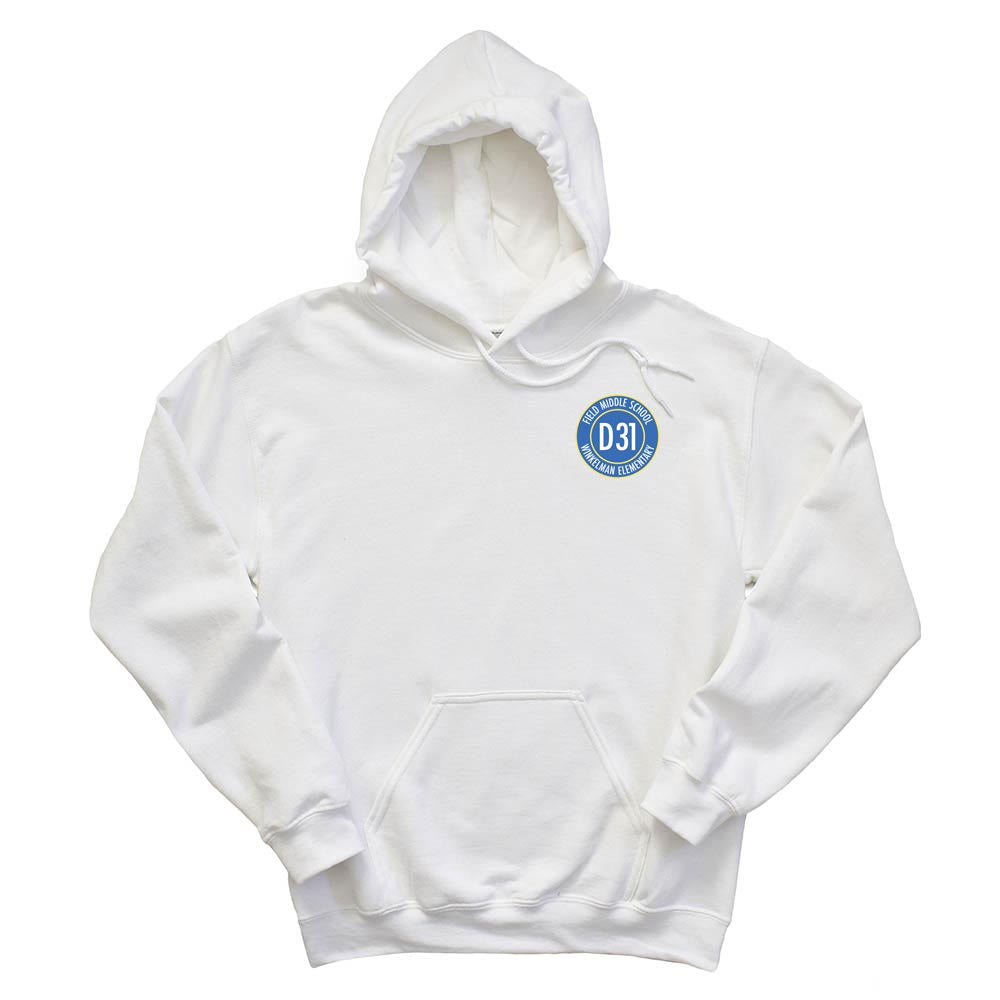 LOGO HOODIE ~ DISTRICT 31 ~ adult ~ classic fit