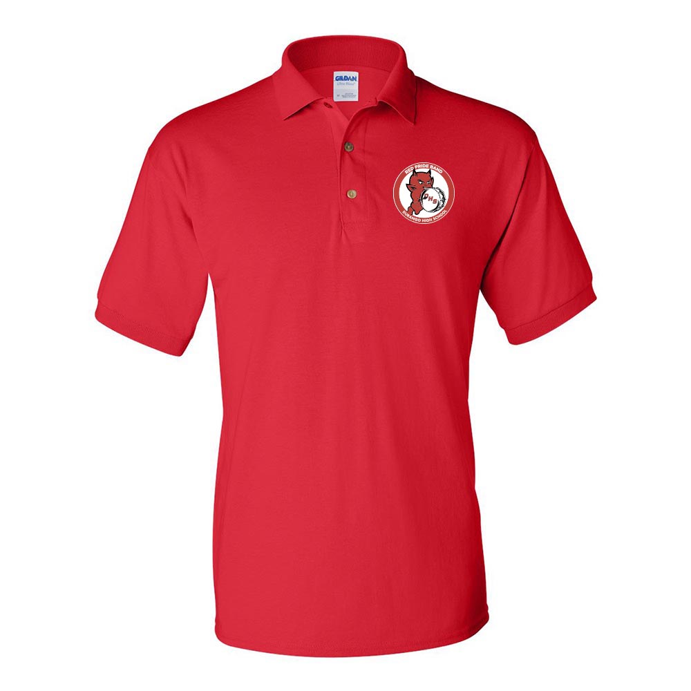DHS Band Logo ~ 50/50 Polo ~ DHS Bands