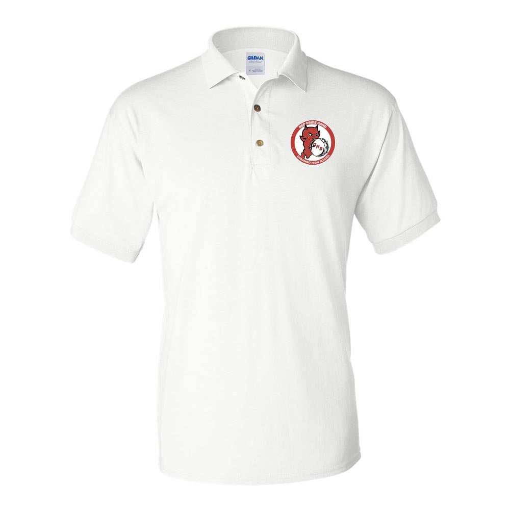 LOGO DRYBLEND POLO ~ DHS BANDS ~ adult ~ classic unisex fit