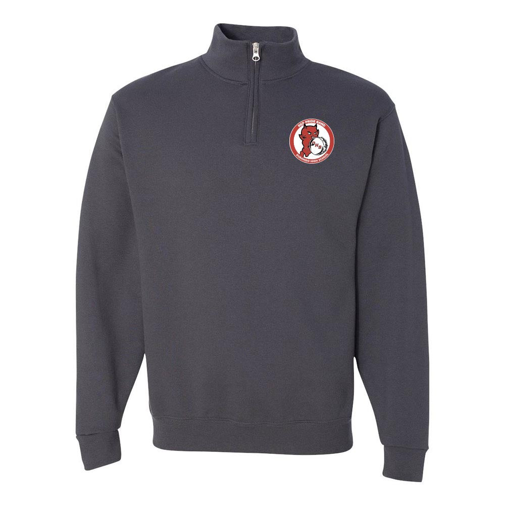 DHS Band Logo  ~ Quarter Zip Sweatshirt ~ DHS Bands