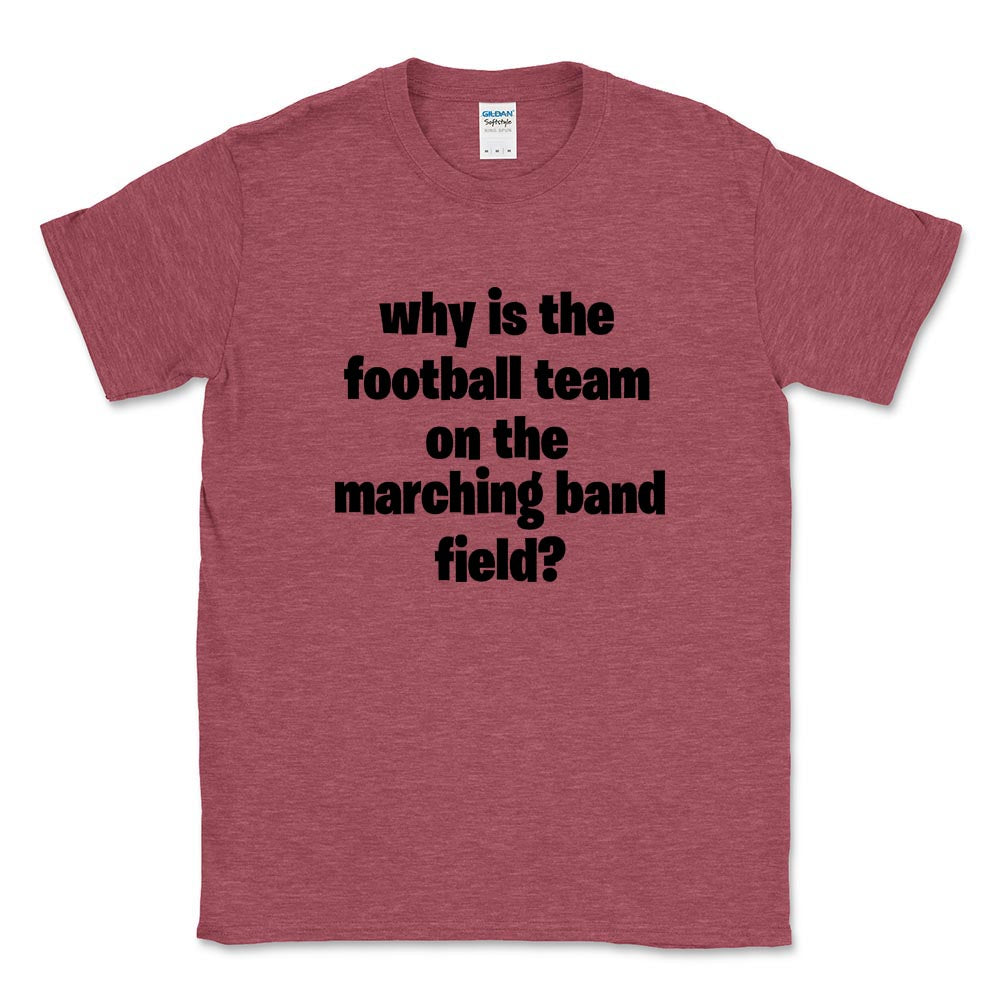 MARCHING BAND FIELD UNISEX  TEE ~ DHS BANDS ~ classic fit