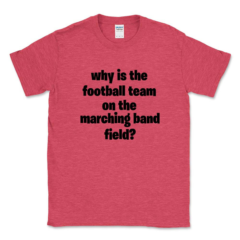Marching Band Field ~ Cotton T-Shirt ~ DHS Bands