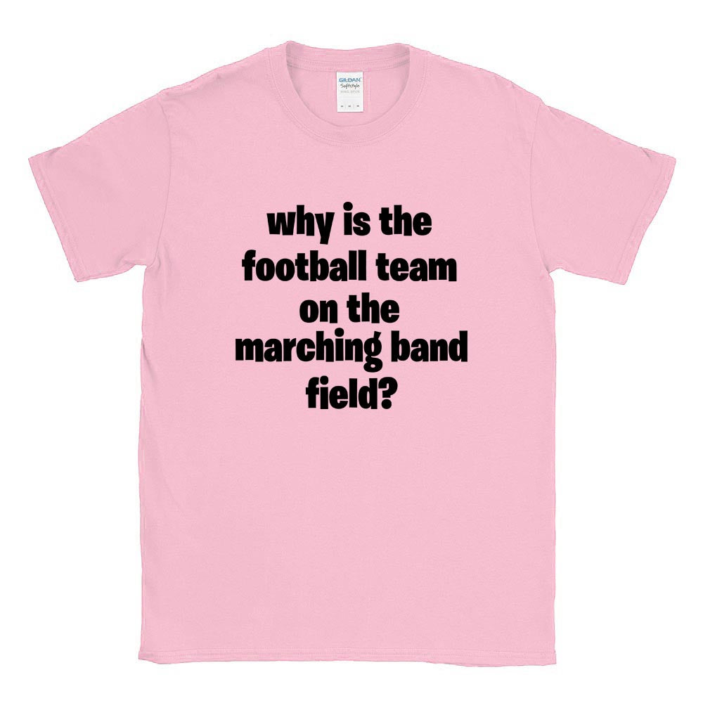 MARCHING BAND FIELD UNISEX  TEE ~ DHS BANDS ~ classic fit