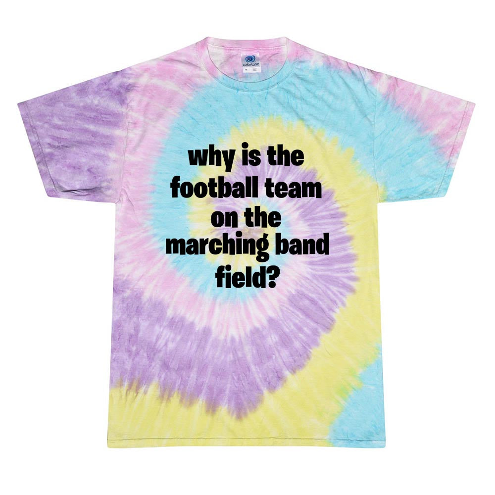 MARCHING BAND FIELD TEE ~ DHS BANDS ~ youth and adult ~ classic fit