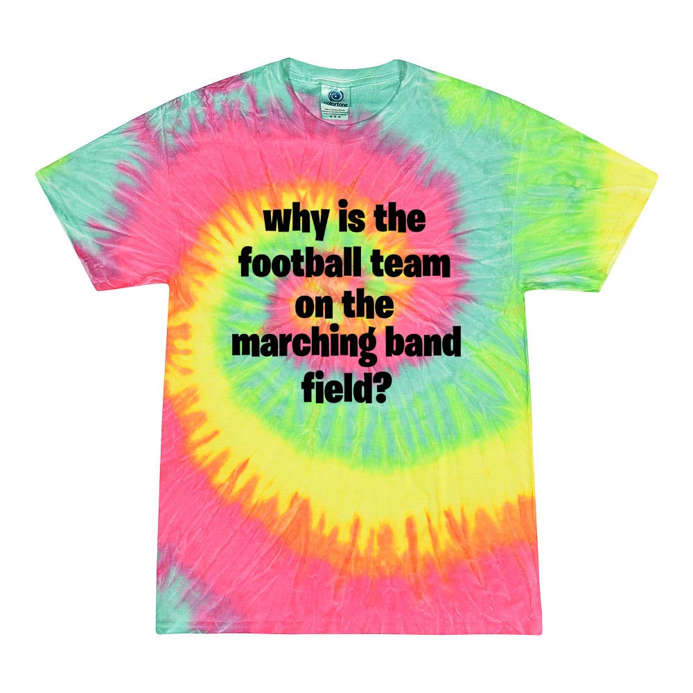 MARCHING BAND FIELD TEE ~ DHS BANDS ~ youth and adult ~ classic fit