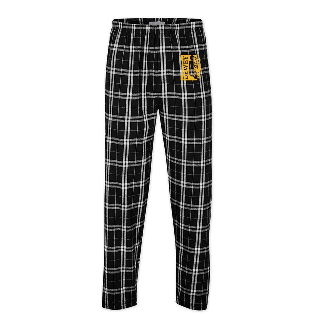 Tigers Stamp ~ Flannel Pants ~ Dewey Elementary School