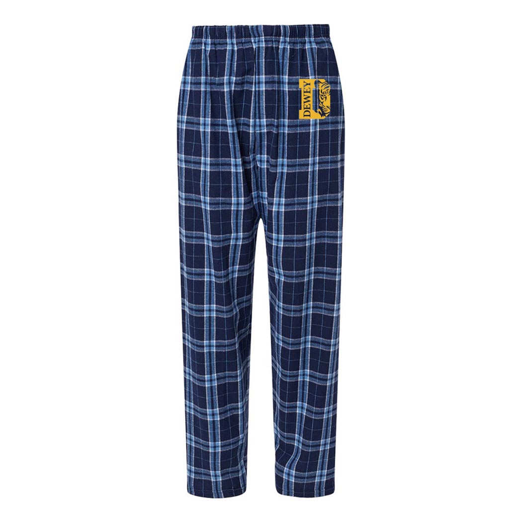 Tigers Stamp ~ Flannel Pants ~ Dewey Elementary School
