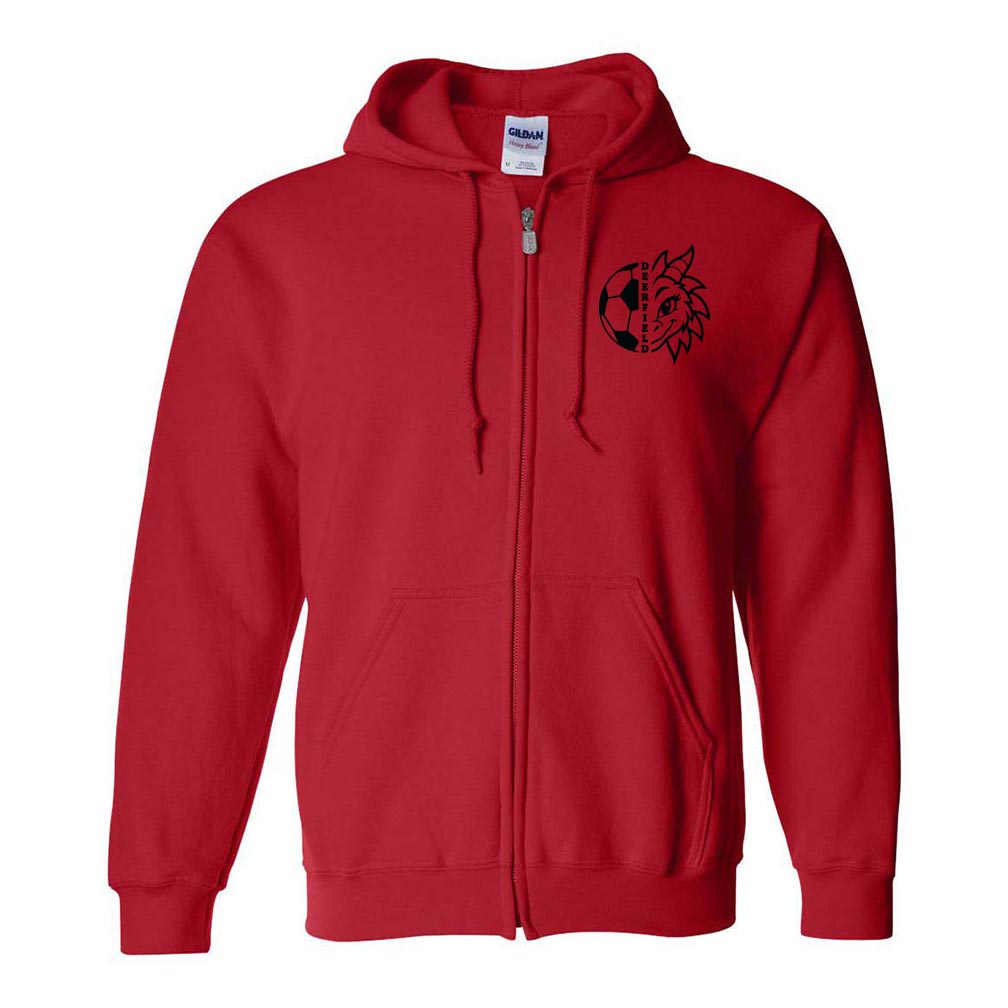 Dragon Ball ~ Zip Hoodie ~ Deerfield Dragons AYSO Soccer