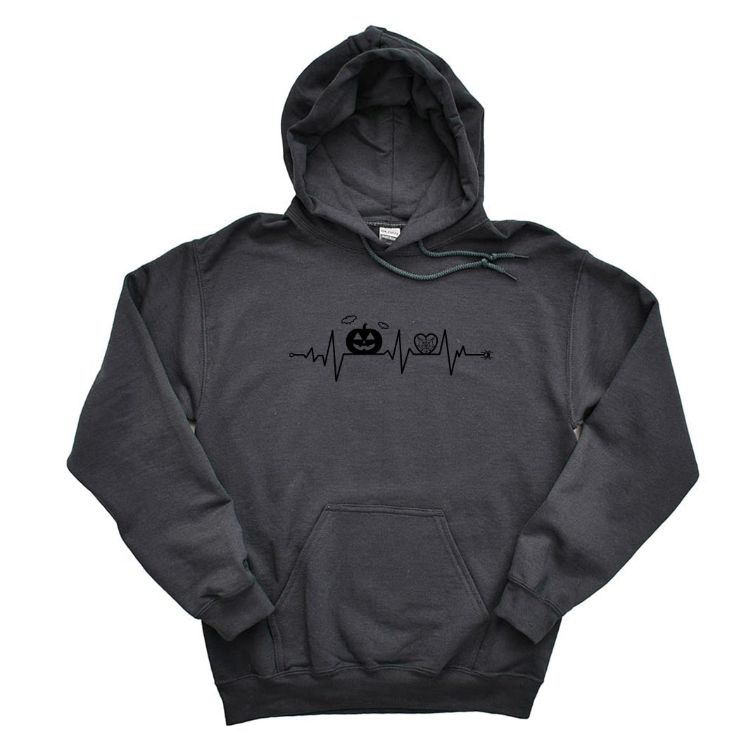 EKG Heartbeat ~ Hoodie ~ Breiter Creations
