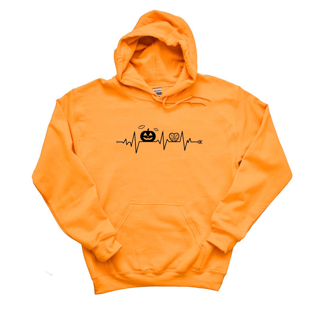 EKG Heartbeat ~ Hoodie ~ Breiter Creations