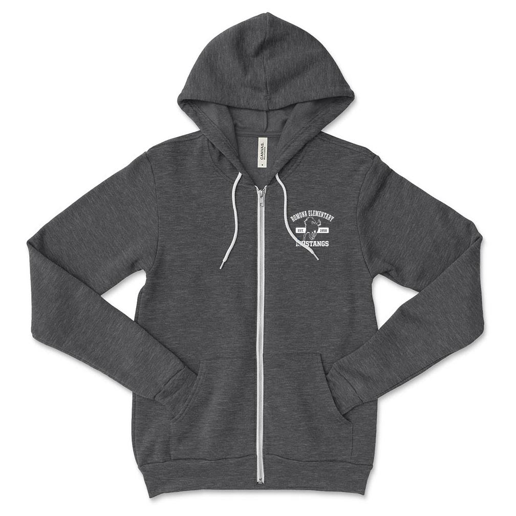 Est. 1958 ~ Zip Hoodie ~ Romona Elementary School