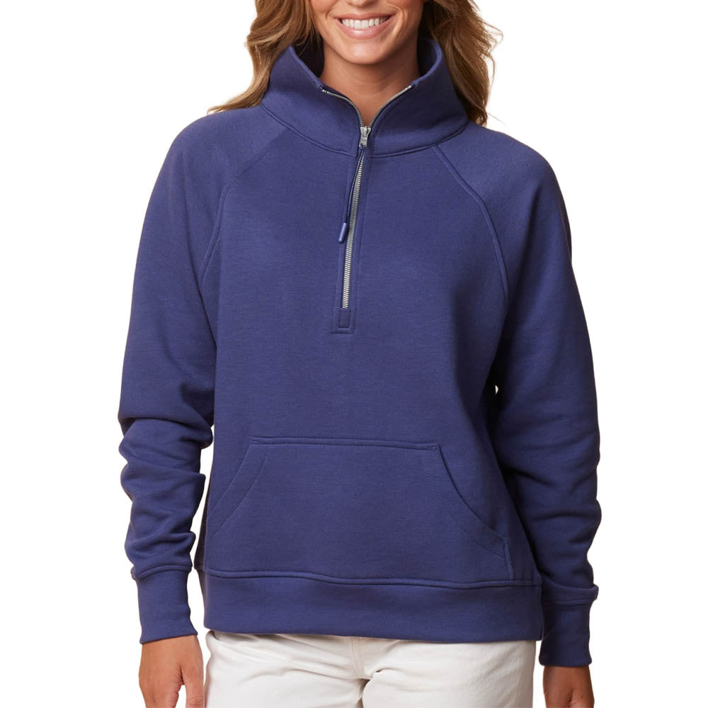 Custom ~ Ladies Boxy Half Zip Fleece ~ JV Championship 2026-future dusk