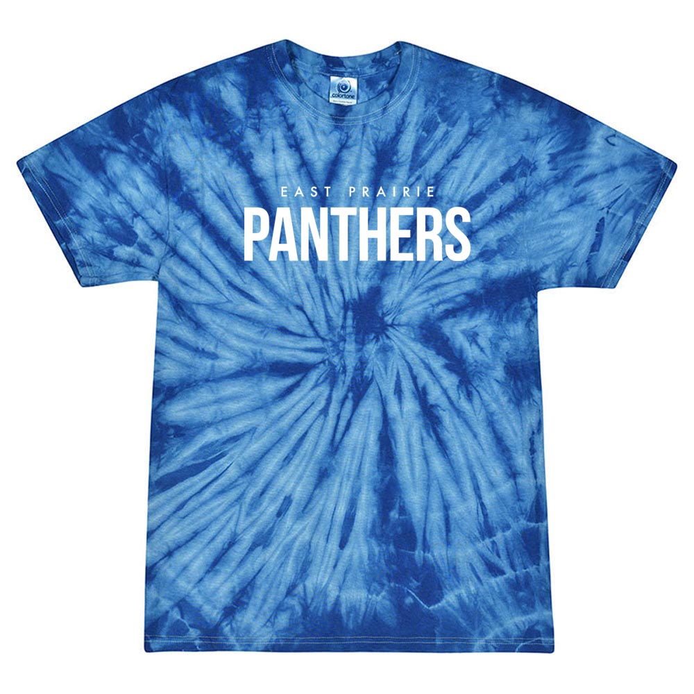 MODERN TIE DYE TEE ~ EAST PRAIRIE SCHOOLS ~ youth and adult ~ classic fit