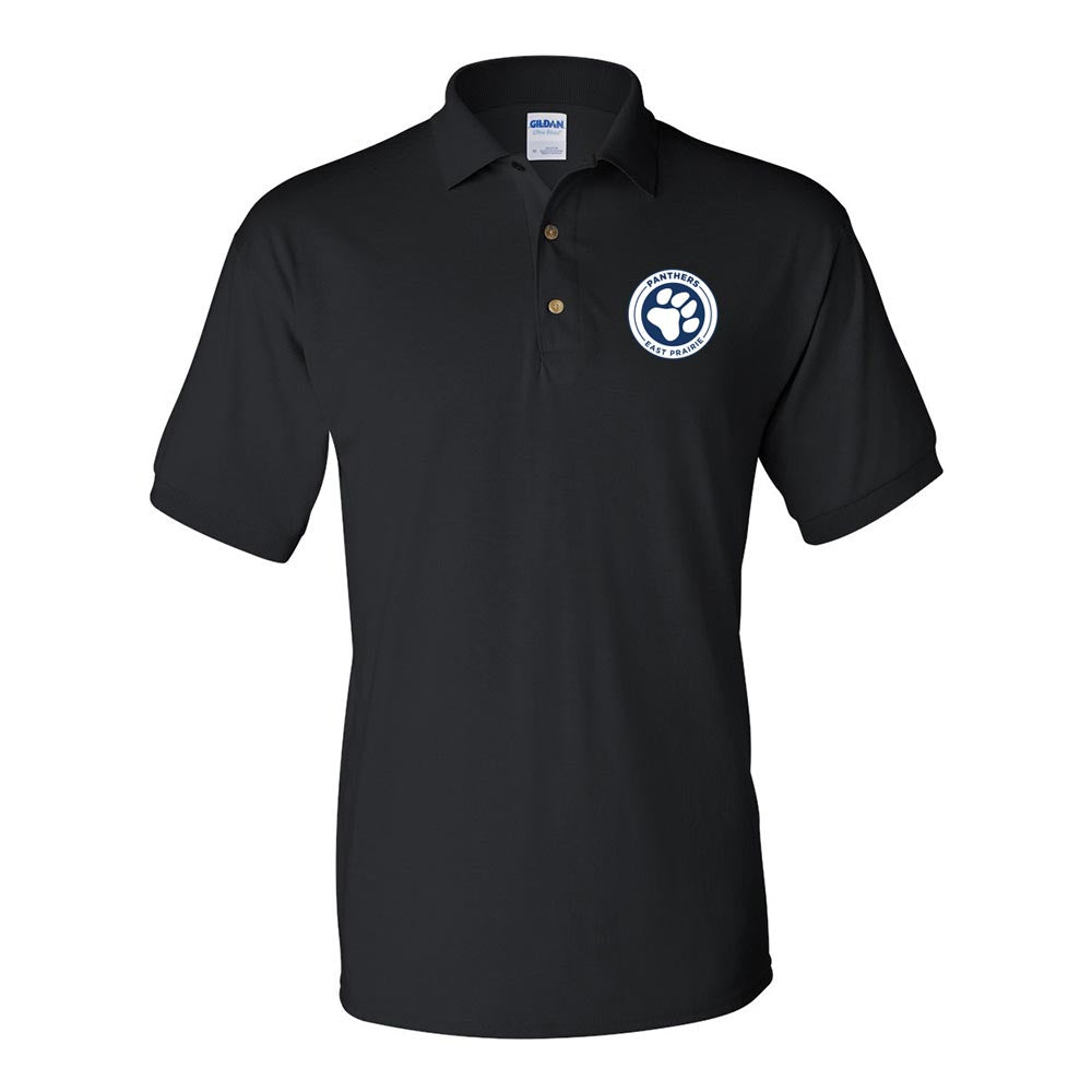 PAW PRINT DRYBLEND POLO ~ EAST PRAIRIE SCHOOL ~ youth & adult ~ classic unisex fit