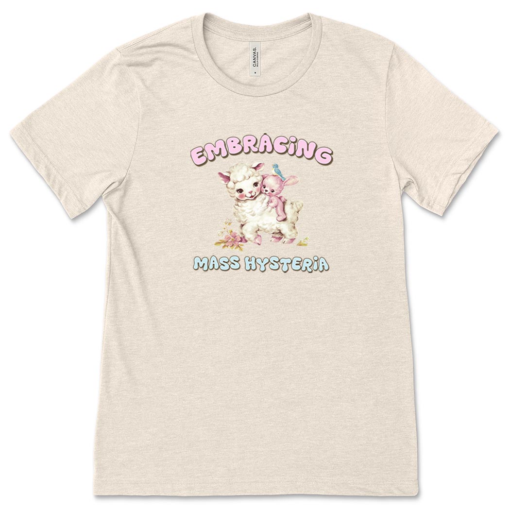 Embracing Mass Hysteria ~ Jersey T-Shirt ~ humanKIND