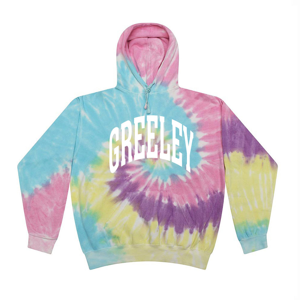 Extended Arc ~ Tie Dye ~ Hoodie ~ Greeley Elementary