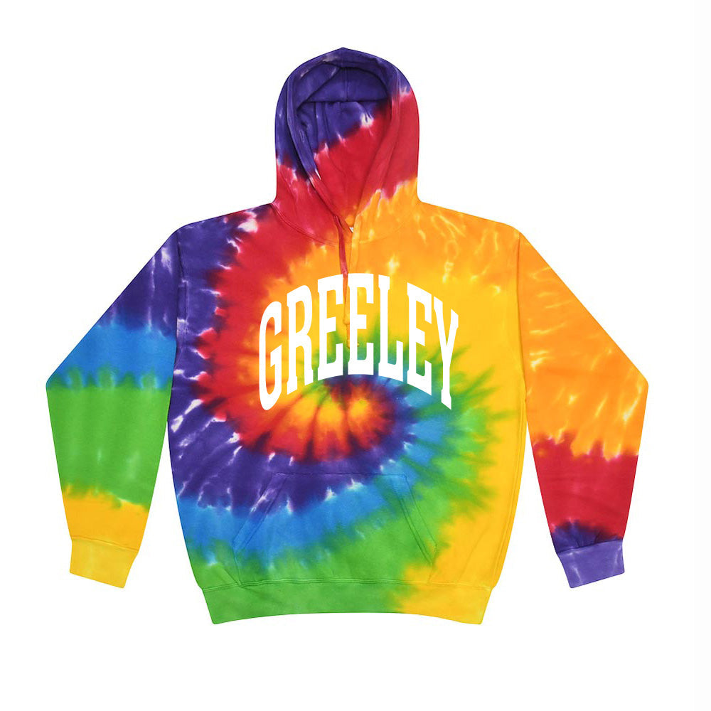 Extended Arc ~ Tie Dye ~ Hoodie ~ Greeley Elementary
