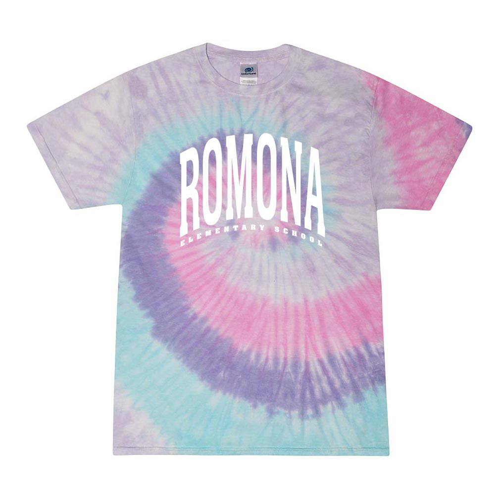 Extended Arc ~ Tie Dye T-Shirt ~ Romona Elementary School