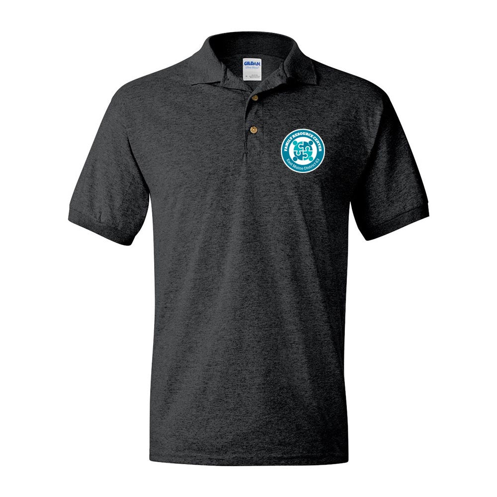 FAMILY RESOURCE CENTER LOGO DRYBLEND POLO ~ adult ~ classic unisex fit