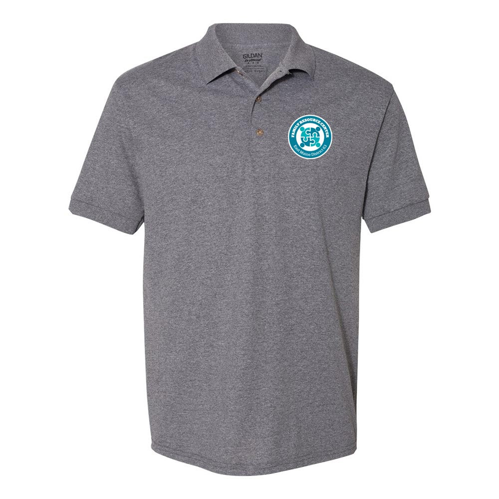 FAMILY RESOURCE CENTER LOGO DRYBLEND POLO ~ adult ~ classic unisex fit