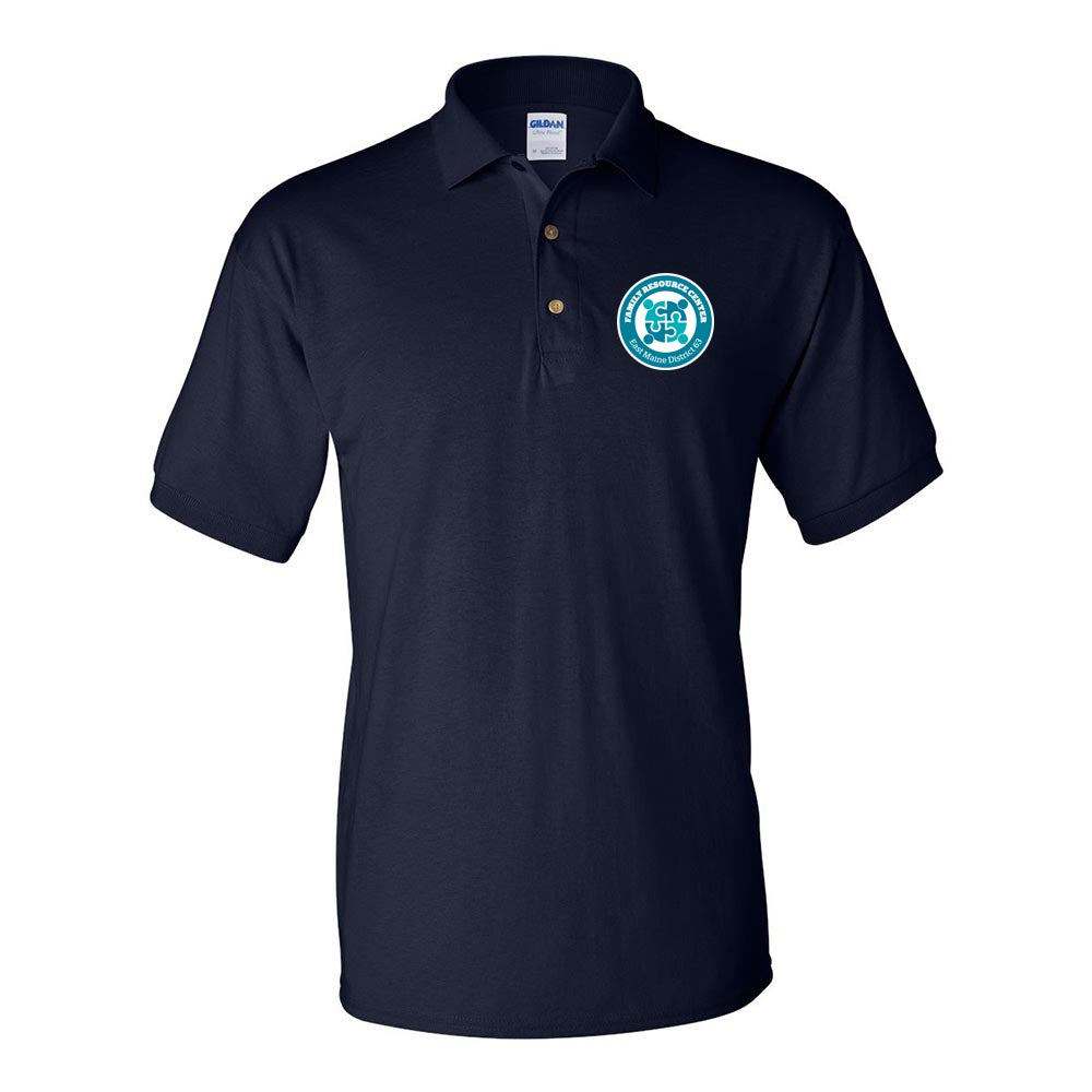 FAMILY RESOURCE CENTER LOGO DRYBLEND POLO ~ adult ~ classic unisex fit