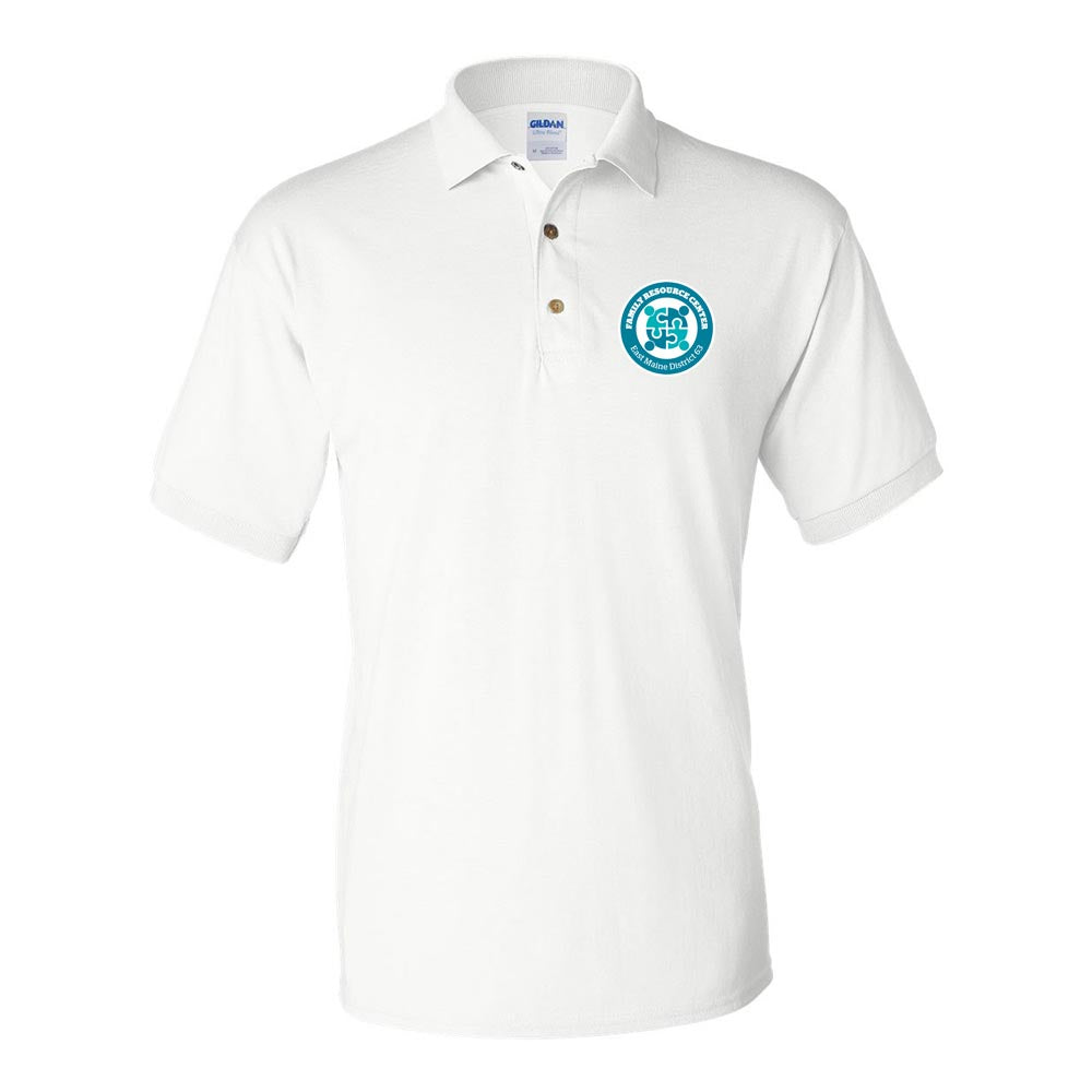 FAMILY RESOURCE CENTER LOGO DRYBLEND POLO ~ adult ~ classic unisex fit