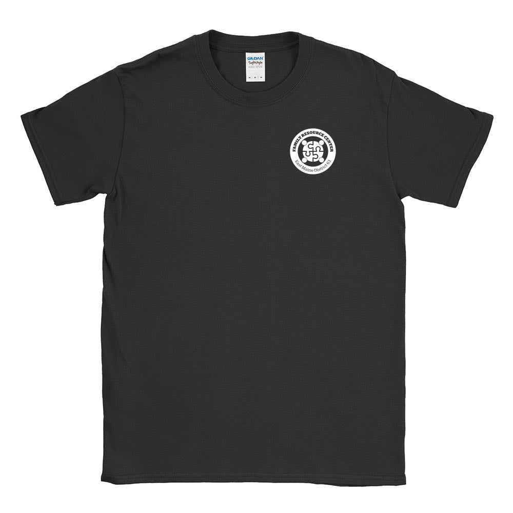 Logo ~ Cotton Softstyle Tee ~ Family Resource Center