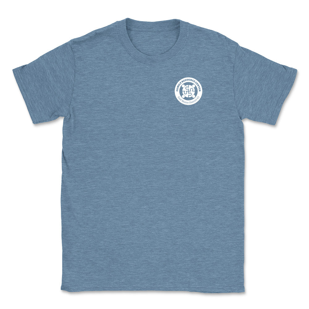 Logo ~ Cotton Softstyle Tee ~ Family Resource Center