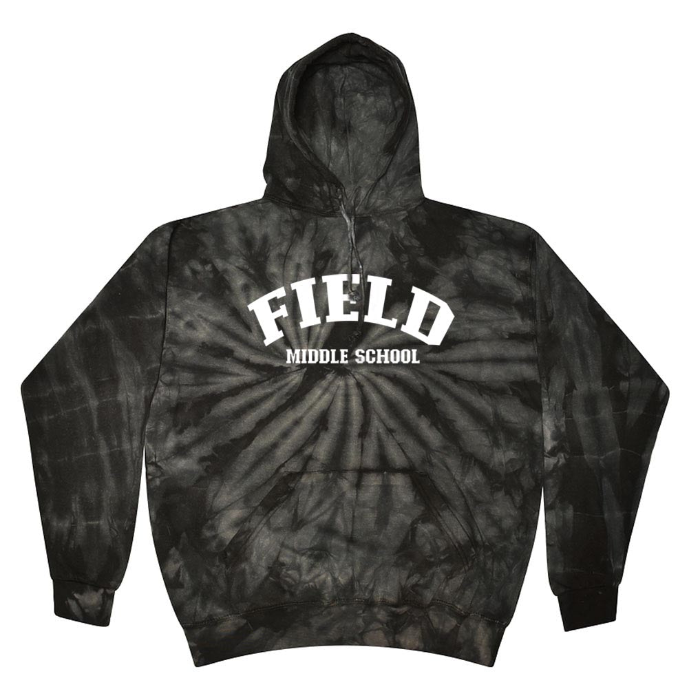 Field Arc ~ Tie-Dye Hoodie ~ Field Middle School