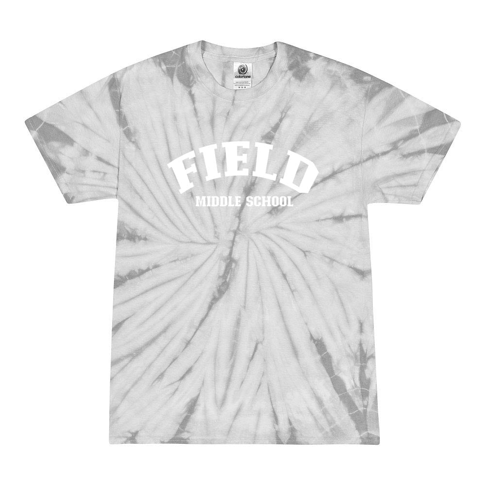 ARC TIE DYE TEE ~ FIELD MIDDLE ~ youth & adult ~ classic fit