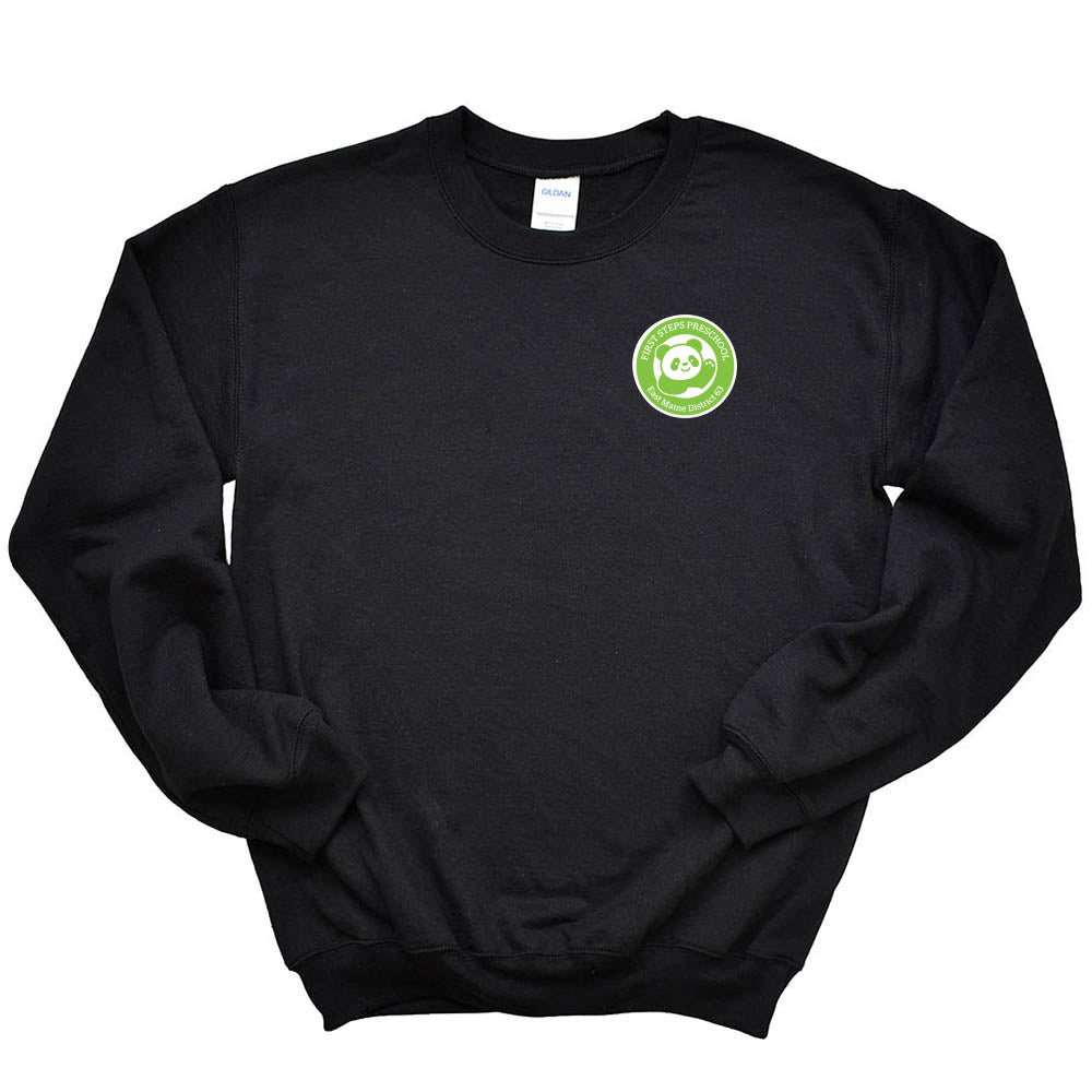 Logo ~ Raglan Crewneck Sweatshirt ~ First Steps Preschool