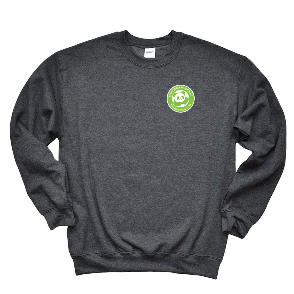 Logo ~ Raglan Crewneck Sweatshirt ~ First Steps Preschool