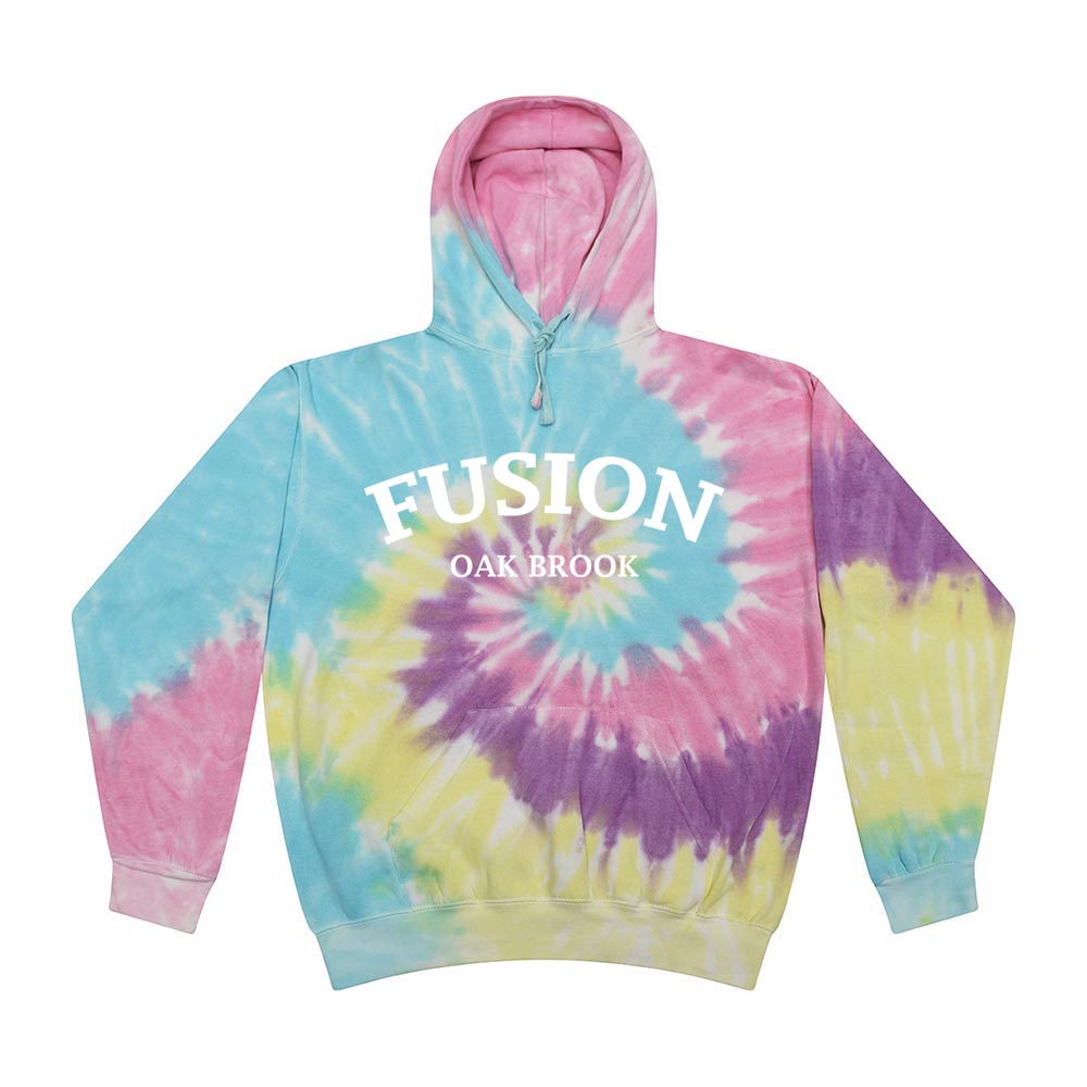 Arc ~ Tie Dye Hoodie ~ Fusion Academy Oak Brook