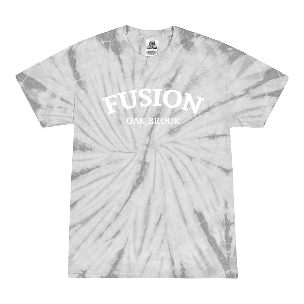ARC TIE DYE TEE ~ FUSION ACADEMY OAK BROOK ~ youth & adult ~ classic fit