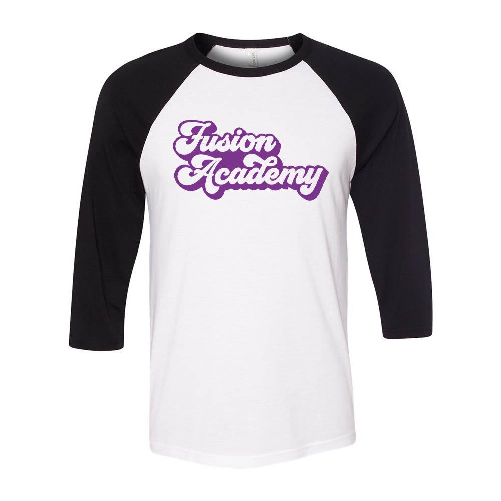 Groovy ~ 3/4 Sleeve Baseball T-Shirt ~ Fusion Academy