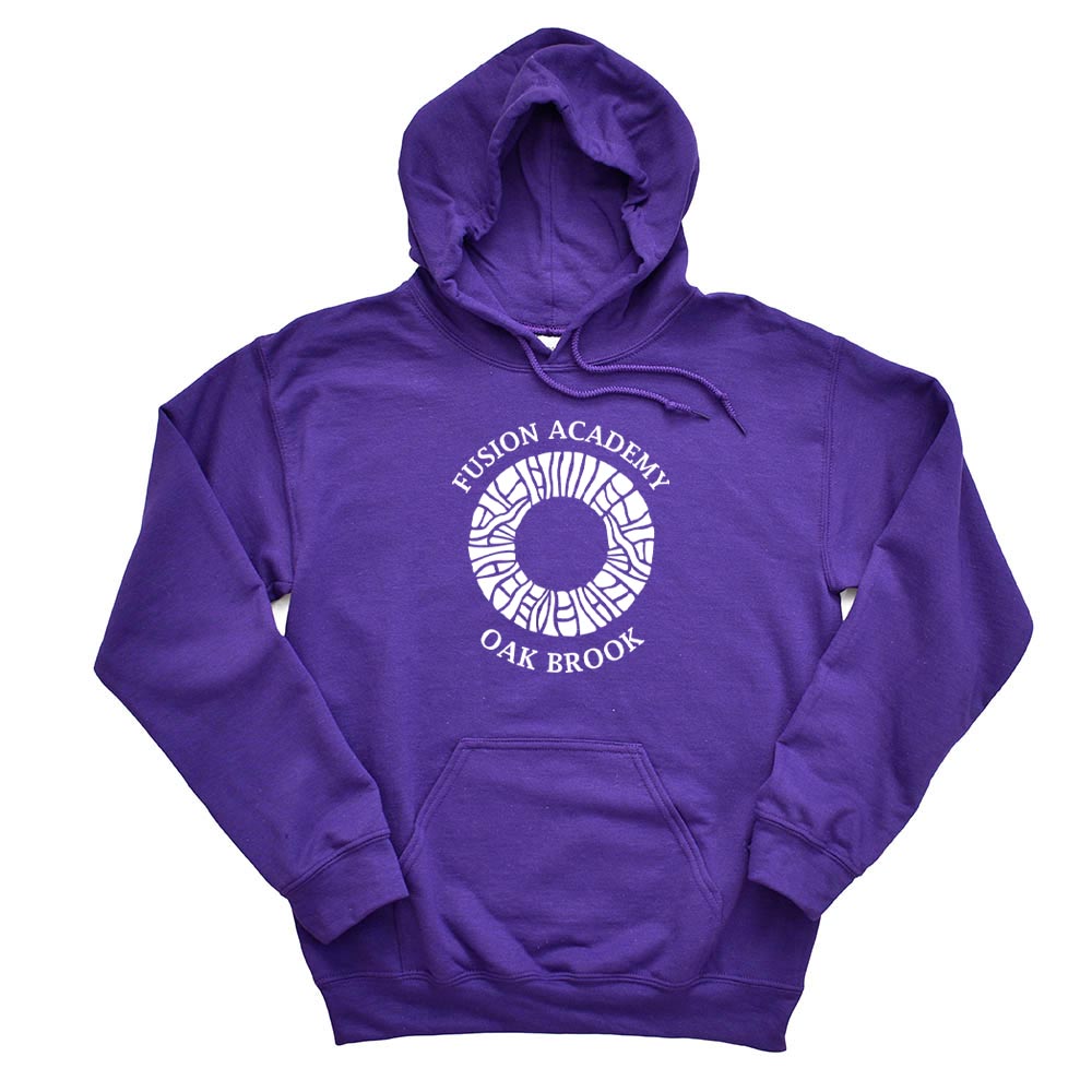 MOSAIC ARC HOODIE ~ FUSION ACADEMY OAK BROOK ~ youth & adult ~ classic unisex fit