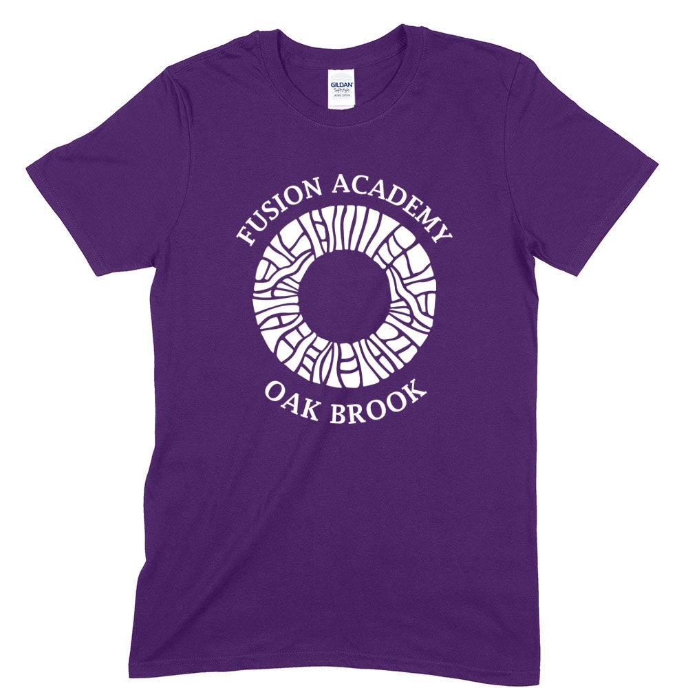 MOSAIC ARC SOFTSTYLE TEE ~ FUSION ACADEMY OAK BROOK ~ youth & adult ~ classic unisex fit