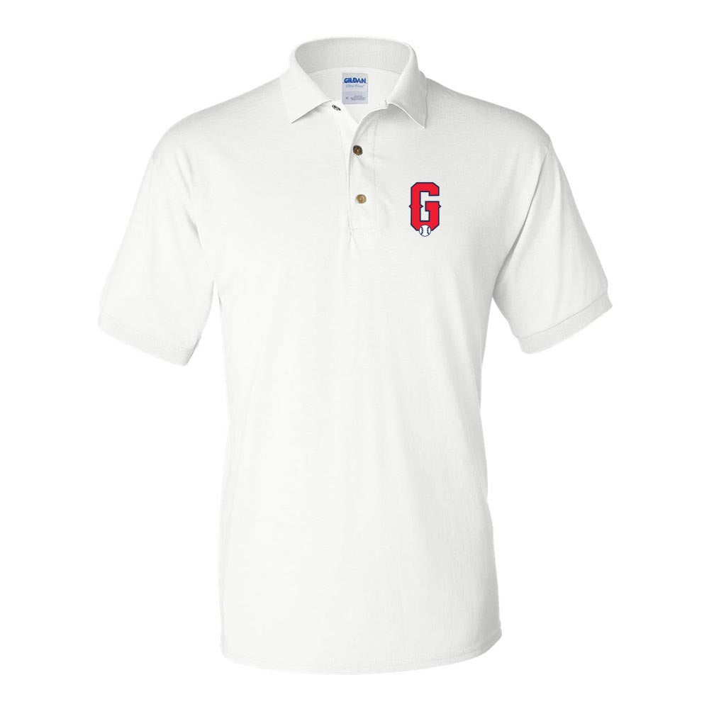G Logo ~ 50/50 Polo ~  Glenview Patriots