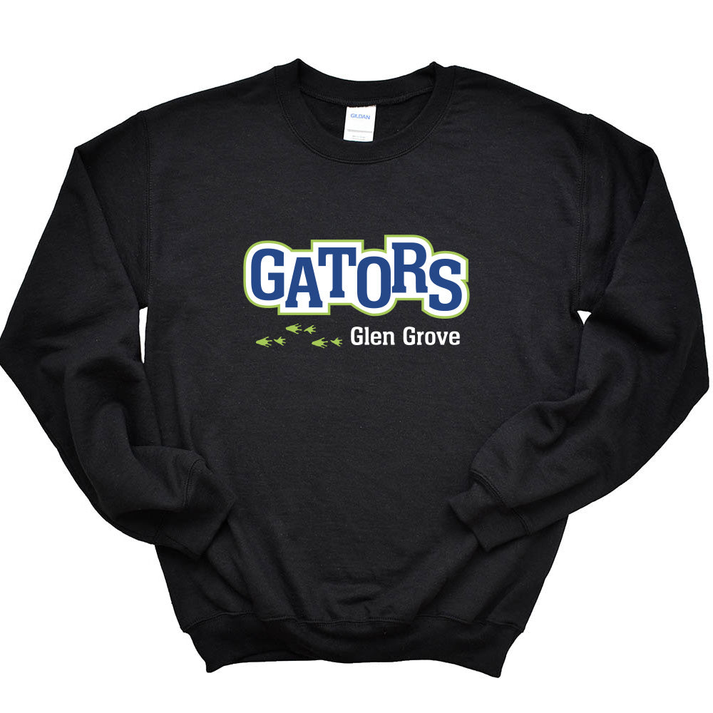 GATORS OUTLINE SWEATSHIRT  ~ GLEN GROVE  ~ youth and adult  ~ classic fit